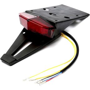 Rear Fender LED Brake Tail Light Turn Signals Running Lamps License Plate Light With 5 Wires for Custom Off-road Cross Dirt Bike Enduro Yamaha Suzuki DRZ Kawasaki Honda CRF