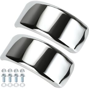 GREHUA Universal Wide Fender 2Pcs for CT100U Trail 100 CC100X Baja Hensim Doodle Bug DB30 Motovox MBX10 MBX11 Coleman CK100 SK100 Mega Moto Classic 80cc MM-B80 98cc 3.0hp Go Kart Mini Bike Parts