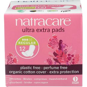 NATRACARE Ultra Xtra with Wings Normal, 12 CT