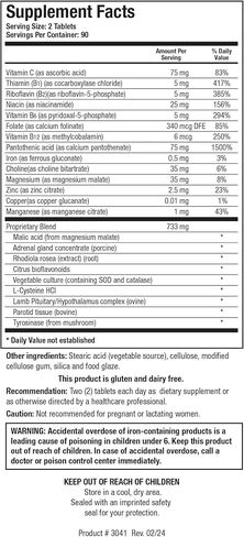 BIOTICS ADB5-Plus™ Adrenal Support Supplement Research 90 Tablets… in Saudi Arabia