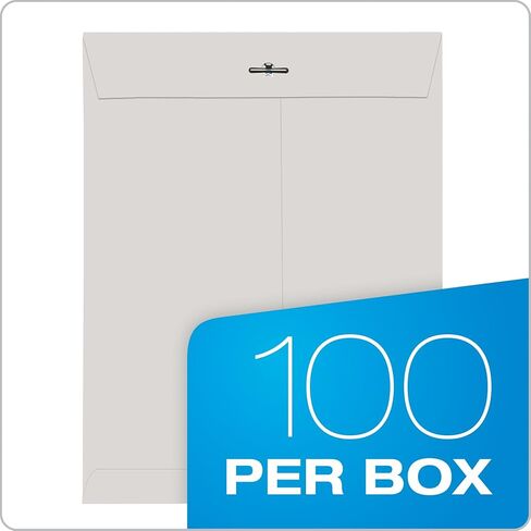 Quality Park Quality Park Executive Gray Gummed Clasp Envelopes (QUA38563), 6.5 x 9.5 Inches in Saudi Arabia