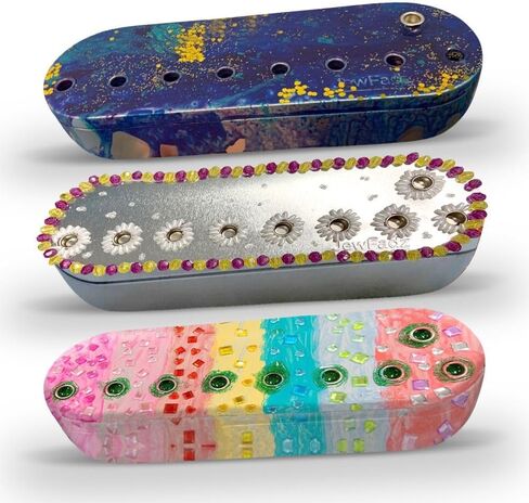 JEWFADZ Hannukah Tin Menorah to Go Travel Container Lid and Bottom - Great for Chanukah Activities for Kids DIY Art and Craft Fun in Kuwait
