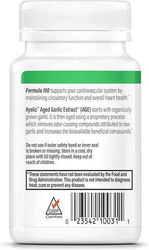 Kyolic: Carviovascular Original Formula 100, 100 caps in Saudi Arabia