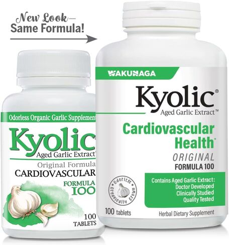 Kyolic: Carviovascular Original Formula 100, 100 caps in Saudi Arabia