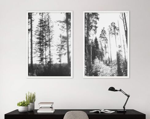 MCS Gallery Document Frame, Certificate Frame Fits 8.5 x 11 Diplomas, Documents & Certificates, Black Woodgrain, Single in Kuwait