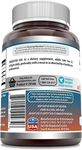 Amazing Formulas Calcium with Vitamin D3 Softgels Supplement | Non-GMO | Gluten-Free (120 Count) in Saudi Arabia