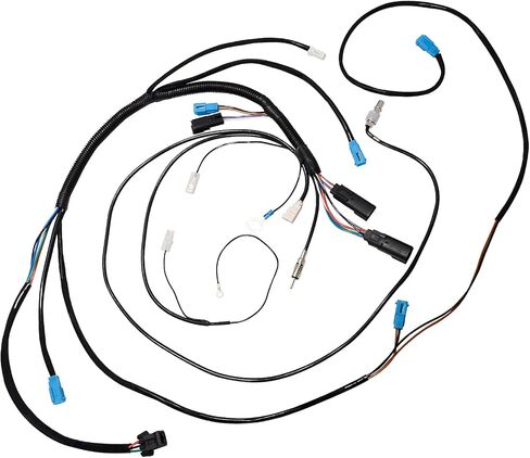 WOWTK Rear Trunk Tour Pack Wiring Harness Kit for Harley Touring Electra Glide Road King Street Glide Road Glide Models 2014-2024 in Kuwait