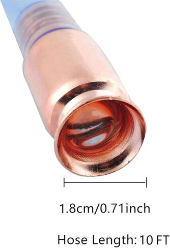 Wadoy Gas Siphon Hose Pump, Shaker Siphon for Gasoline/Fuel/Water Transfer, Safety Self Priming Hose 1/2" Valve in Kuwait