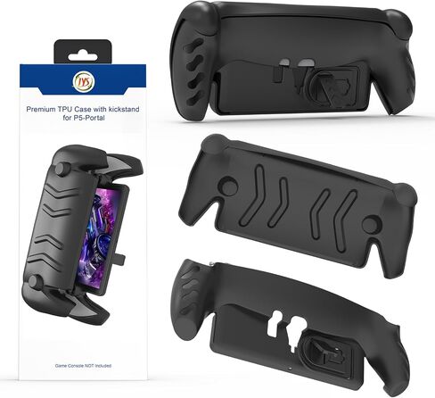 JOYTORN Full Protective Case Cover Compatible with Playstation Portal Remote Player,PS5 Portal Case with Detachable Front Shell,Back Case-Frosted Handheld Design(White) in Saudi Arabia