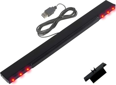دولفين بار USB وي الاستشعار بار، وي الأشعة تحت الحمراء شريط استشعار الحركة لنينتندو وي / وي يو وحدة التحكم in Saudi Arabia
