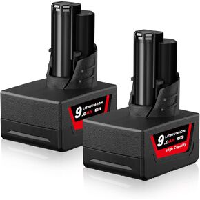 DASNITE Upgraded 7000mAh Li-ion Replacement for Milwaukee 12V Battery Compatible with Milwaukee Battery 12V 48-11-2410 48-11-2420 48-11-2411 48-11-2401 Cordless Tools