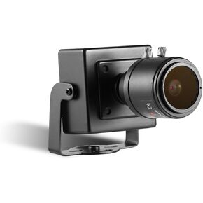 REVOTECH Zoom Mini Security IP Camera, HD 3MP Indoor Camera ONVIIF 6-22mm Manual Zoom Lens P2P Remote View CCTV Video Cam H.265 (I712-2 Black)