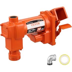 VEVOR Diesel Fuel Transfer Pump Kit,10 GPM 12V DC Portable Electric Self-Priming Fuel Transfer Extractor Pump Kit with Automatic Shut-off Nozzle Hose for Diesel, Kerosene, Machine, Transformer Oil in Kuwait