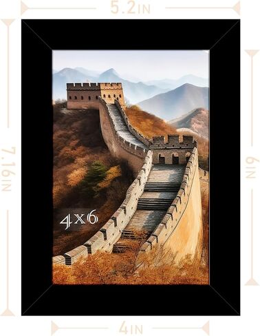 Picrit 18x24 Gold Poster Frame, Vintage Photo Frames with Black Backboard, Retro Ornate 18 x 24 Picture Frame for Horizontal or Vertical Wall Mounting, 1 Pack. in Kuwait