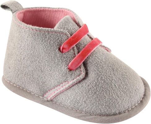 Luvable Friends Unisex Baby Crib Shoes, Navy Anchor, 0-6 Months in Kuwait