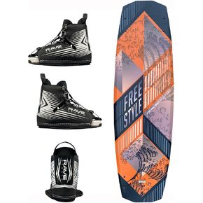 RAVE Sports Freestyle Wakeboard and Bindings Package with Striker Boots in Kuwait