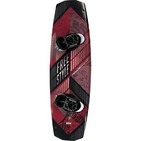 RAVE Sports Freestyle Wakeboard and Bindings Package with Striker Boots
