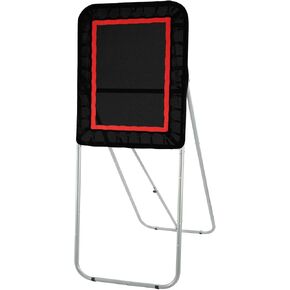 VEVOR Folding Lacrosse Rebounder for Backyard, Volleyball Bounce Back Net, Pitchback Throwback Baseball Softball Return Training Screen, Adjustable Angle Shooting Practice Training Wall