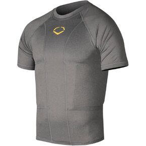 EvoShield Adult Performance Rib Shirt and Shields - Grey