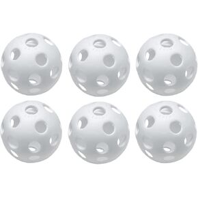 Easton Plastic Baseballs 9 in White Balls