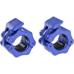 Barbell Clamps 1 inch, Exercise Collars 1"(25mm) Quick Release Pair of Locking Collar Clips for Workout Weightlifting Fitness Training (Black) in Kuwait