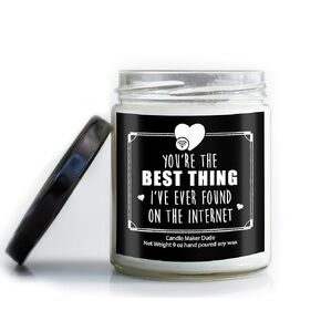 Light When You Want Me Naked Candle, Anniversay Gift Idea For Wife or Husband, Girlfriend or Boyfriend, Birthday or Christmas Scented Candle