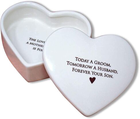Susabella - Stepmother of the Bride Gift, Stepmother of the Groom Gift, Stepmom Gift - Heart Keepsake Box - You didn’t give me life, life gave me you. - Wedding Gift or Mother's Day Gift in Kuwait
