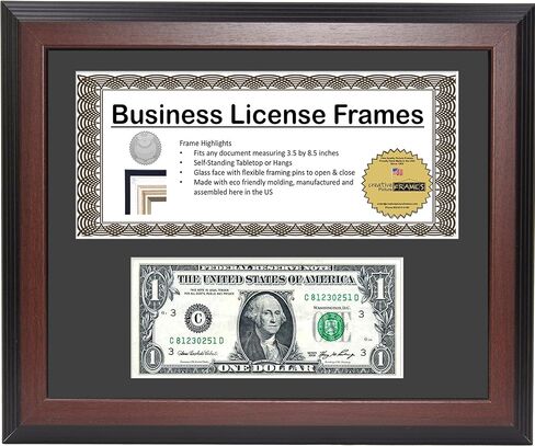 إطارات الصور الإبداعية كاندي رخصة, خشب, Double License in Kuwait