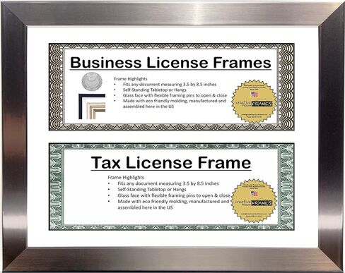 إطارات الصور الإبداعية كاندي رخصة, خشب, Double License in Kuwait