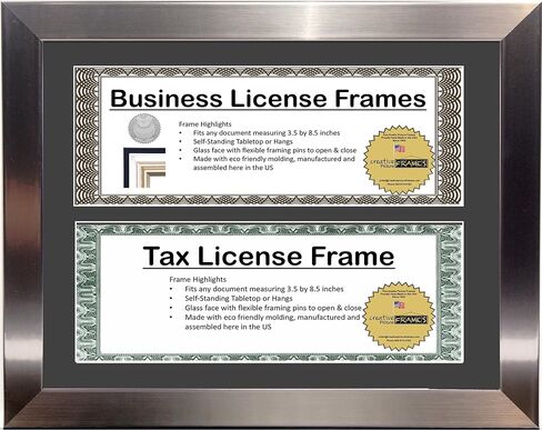 إطارات الصور الإبداعية كاندي رخصة, خشب, Double License in Kuwait