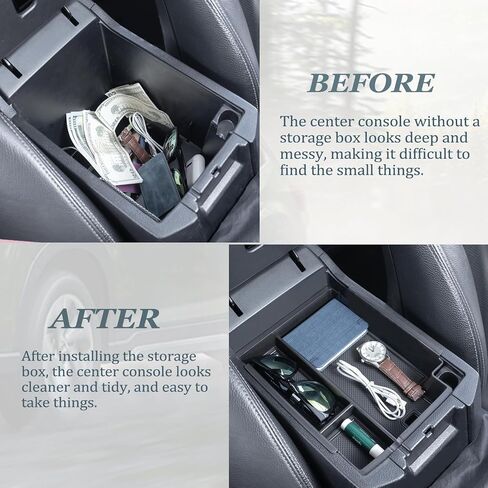 صينية تنظيم وحدة التحكم المركزية JKCOVER متوافقة مع ملحقات Toyota 4Runner 2010-2021 2022 2023 2024 وKia Telluride 2020-2024، وإدراج صندوق مسند الذراع للتخزين الثانوي ABS المواد السوداء in Saudi Arabia