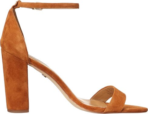 Sam Edelman Yaro Ankle Strap Sandal Heel Classic Nude Leather 7.5 W in Saudi Arabia