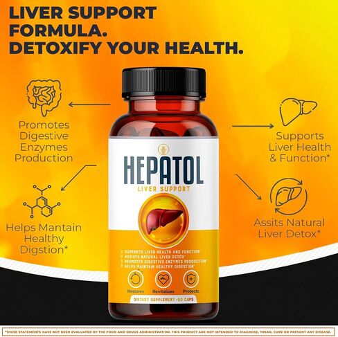 Liver Cleanse Detox - Herbal Liver Supplement with Turmeric; L-Cysteine Detox Support Liver Health; Healthy Digestion - Liver Support Detox Cleanse Supplements - 60 Ct (1) in Saudi Arabia