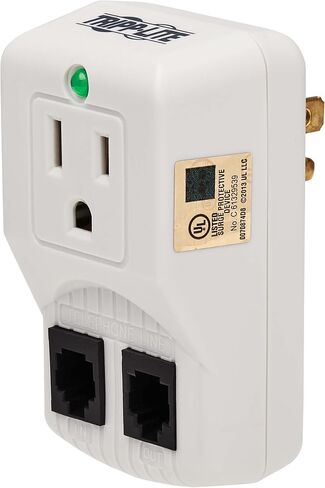 Tripp Lite 1 Outlet Power Strip, Gray, 120V, 1080 Joules in Saudi Arabia
