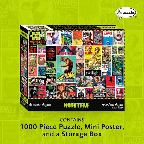 Re-marks Space Collage Puzzle, 1,000-Piece Jigsaw Puzzle for All Ages in Saudi Arabia