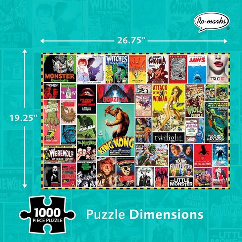 Re-marks Space Collage Puzzle, 1,000-Piece Jigsaw Puzzle for All Ages in Saudi Arabia