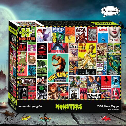 Re-marks Space Collage Puzzle, 1,000-Piece Jigsaw Puzzle for All Ages in Saudi Arabia