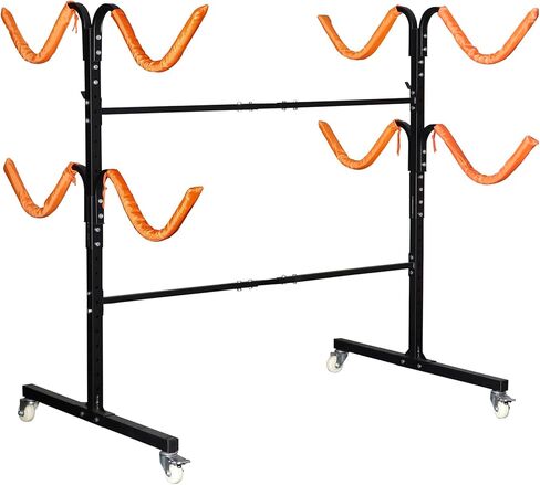 Freestanding Kayak Storage Rack 2 Kayaks/4 Kayaks, Kayak Racks for Outdoor Storage, Kayak Stand Heavy Duty Storage for Kayaks, Canoes, SUP and Surfboards in Kuwait