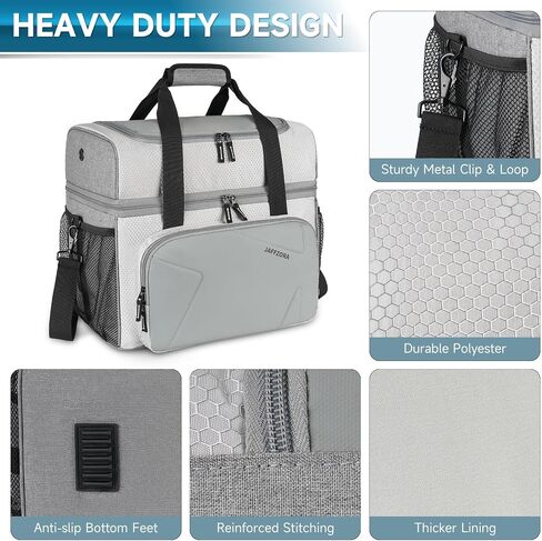Bowling Ball Bag, 2 Balls Bowling Bag with Ball Holder, Fits a Single Pair of Bowling Shoes Up to Size 16 for Men in Saudi Arabia