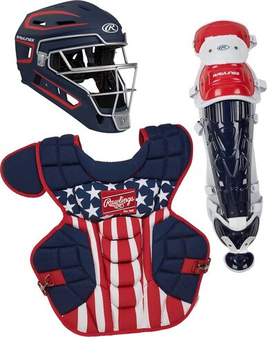 Rawlings | Velo 2.0 Catcher's Set | Baseball | Adult, Intermediate, Youth Sizing | Multiple Colors in Saudi Arabia