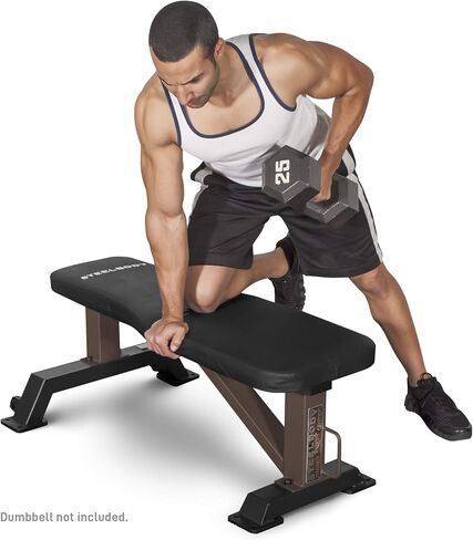 Steelbody Deluxe Utility Weight Bench for Home Gym Weightlifting and Strength Training in Kuwait