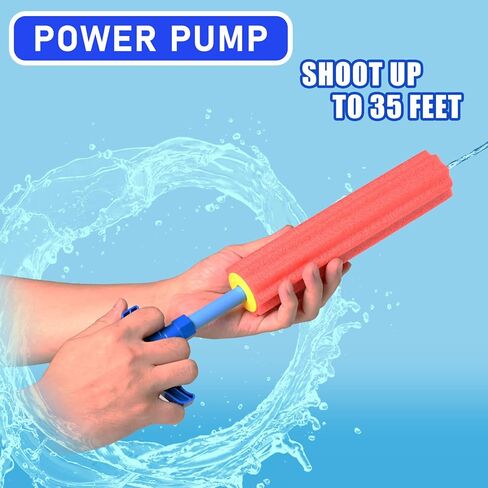 مسدسات المياه من دراموساري، 12 قطعة من رشاشات المياه الرغوية اللطيفة مع مقابض ديناصور وحيد القرن، مسدسات رش للأطفال الأولاد والبنات لحمام السباحة/الشاطئ in Kuwait