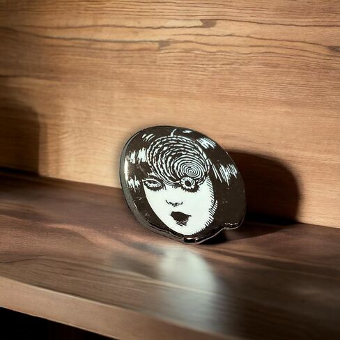Junji ito Pin Tomie Pin Uzumaki Pin Junji ito enamel pin tomie Junji ito Uzumaki Junji ito tomie enamel pin hard enamel in Saudi Arabia