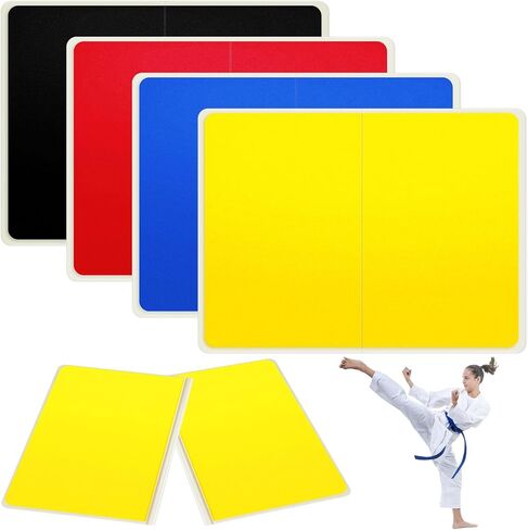 Jecery Rebreakable Punching Board Rebreakable Boards Martial Arts Taekwondo Karate MMA Ninja Training Practice EVA Boxing Equipment Karate Breaking Board for Kids Adults in Kuwait