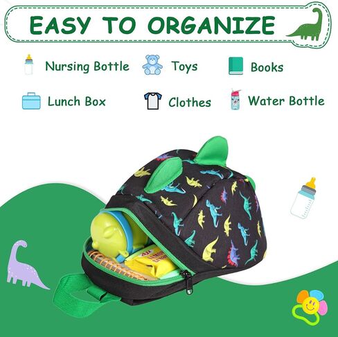 VASCHY Mini Toddler Backpack with Leash, Ultra Lightweight Tiny Little Daycare Backpack in Kuwait