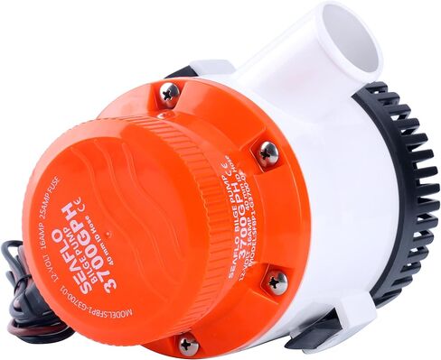 SEAFLO 01-Series 12v 3700 GPH Bilge Pump- 4 Year Warranty! in Saudi Arabia