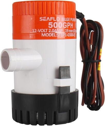 SEAFLO 01-Series 12v 3700 GPH Bilge Pump- 4 Year Warranty! in Saudi Arabia