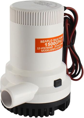 SEAFLO 01-Series 12v 3700 GPH Bilge Pump- 4 Year Warranty! in Saudi Arabia