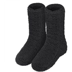 Women's Fuzzy Slipper Socks Thick Cosy Warm Soft Coral Fleece Lined Thermal Winter Non Slip Home Floor Socks