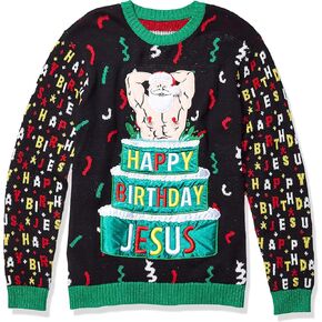 Blizzard Bay Men's Ugly Christmas Sweater Santa